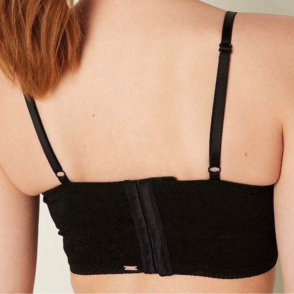 PINK
LACE LIGHTLY LINED CORSET TOP - Picture 3 of 5